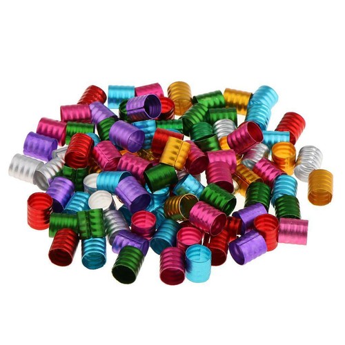100pc lot dreadlock hair beads - hair,