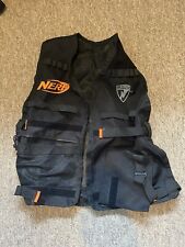 Nerf Gun N-Strike Elite Tactical Black Orange Vest Jacket Bullet Holder