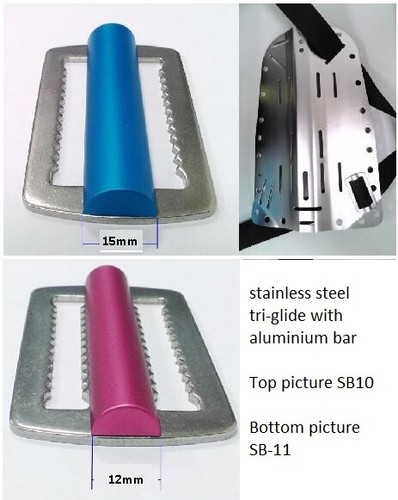 Stainless steel triglide - steel,