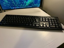 Microsoft Wired Keyboard USB UK Layout PC Computer Keyboard Gaming Office