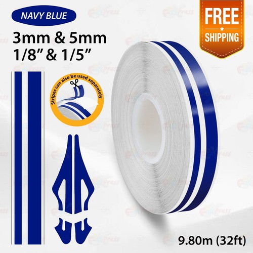 Dark blue 15mm double - blue,