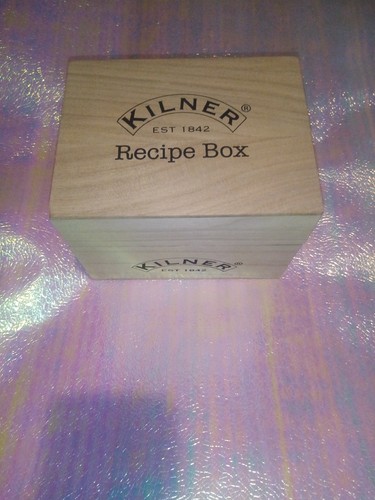 Kilner recipe box with - kilner,