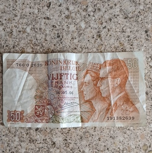 Belgium belgique francs - 50,
