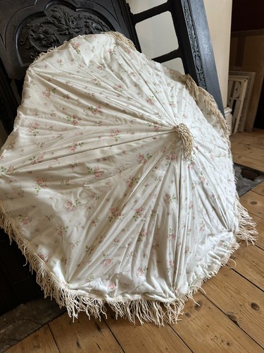 Antiqje folding parasol with - folding,
