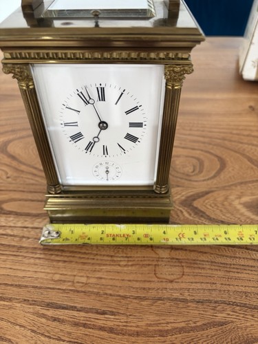 Carriage clock c1895 - clock,