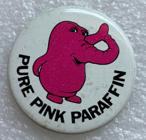 Vintage pure pink paraffin - vintage,