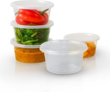 300ml round plastic food - 300ml,