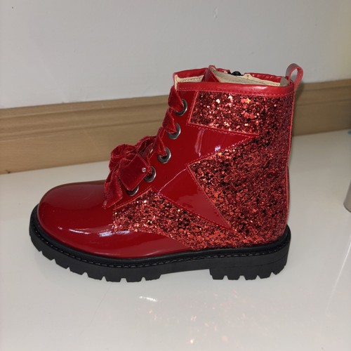 Andanines red patent glitter - patent,