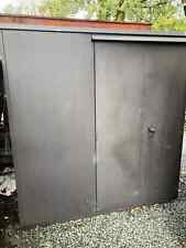 Asgard Garden Shed 6’2 x 2’8 (1.88×0.81m) Police Annex Approved Storage - brown