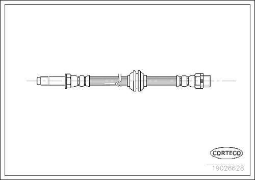 New brake hose for bmw - new,