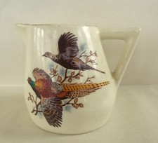 West Highland Pottery Pheasant Jug Whisky Water