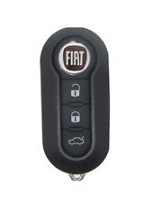For Fiat 500  Remote Key Fob Repair  Case 3 white button