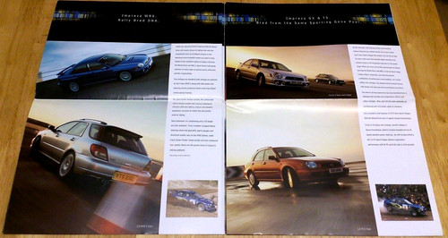 2000 subaru range - 2000, brochure