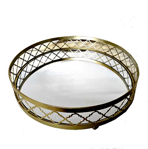 Extra large round metal - large,