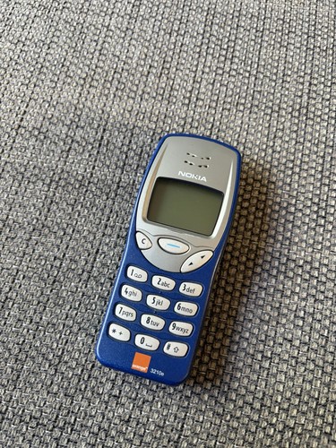 Nokia 3210 blue mobile phone - nokia,