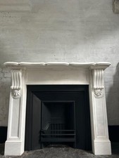 Marble Fire Surround for Cast Iron Fireplace