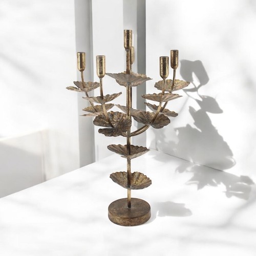 57cm gold metal - gold, holder