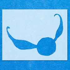 Harry Potter Snitch Stencil Stencil, Mylar Airbrush Painting Wall Art Crafts