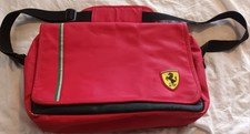 Lap Top Bag. Red Ferrari Design.  With Shoulder Strap. Holds Up To 13" Laptop. 