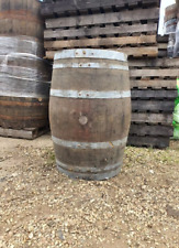 100CM TALL RECLAIMED USED RUSTIC EX WINE SCOTCH WHISKY OAK WOODEN BARREL CASK