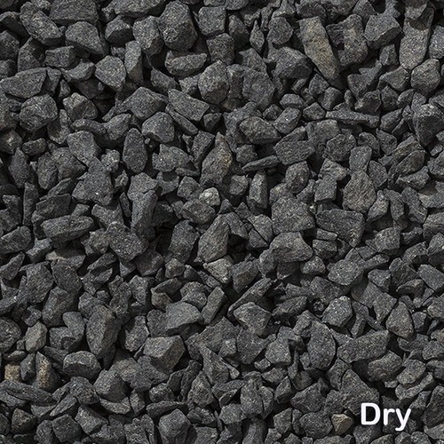Black basalt chippings - chippings, 10mm
