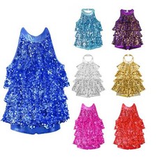 UK Kids Girls Halter Neck