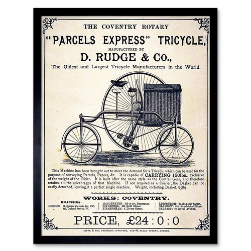 Advert rudge tricycle vintage - advert,