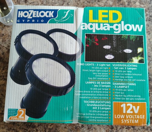 Hozelock cyprio pond lights - hozelock,