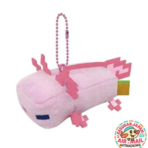 Minecraft pink axolotl - pink,
