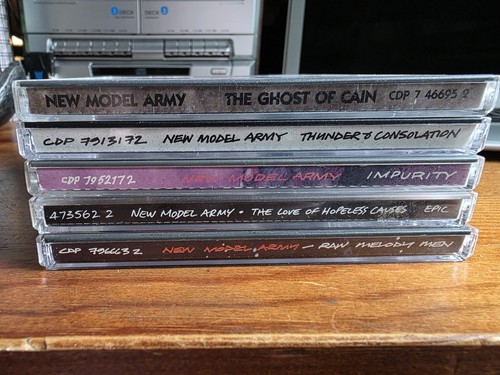 New model army bundle of - cd's,