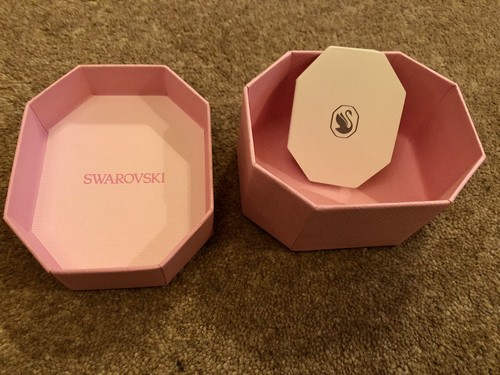 Swarovski empty pink hexagon - pink,