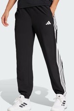 Adidas TRAIN ESSENTIALS 3-STRIPES WOVEN JOGGERS Size M BRAND NEW