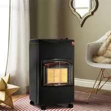 Portable Gas Heater 4.2kW 3 Heat Settings Indoor Outdoor Camping Home