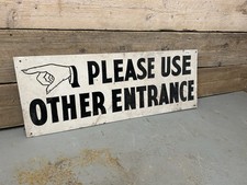 Vintage Hand Painted Wooden