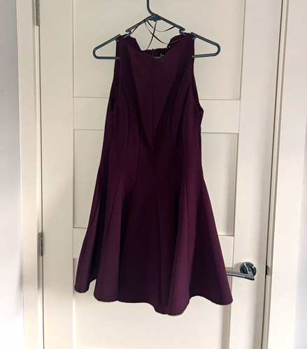 Zara women purple fit - zara,