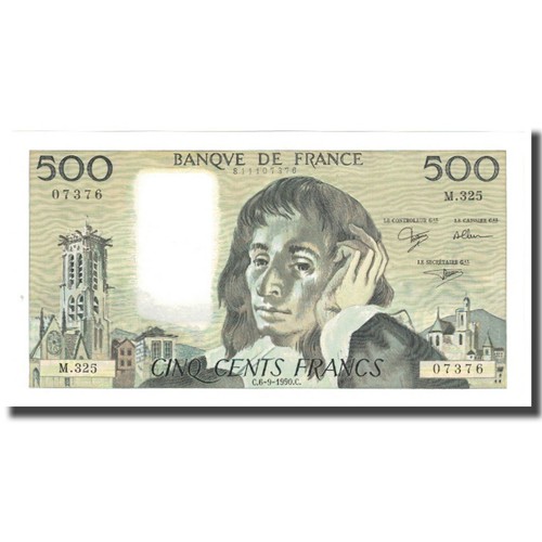 France 500 francs pascal - france,,