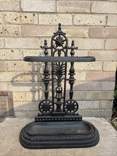 Vintage ornate cast iron - ornate,