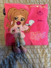 Bratz 2003 Vintage Yasmin Slumber Party Throw Cushion. Approx 12"x12" MGA