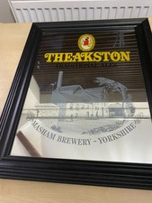 Theakston Traditional Ales Mirror 39 x 49 cm EX