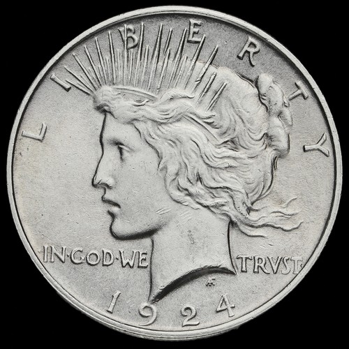 Usa 1924 silver - peace, dollar