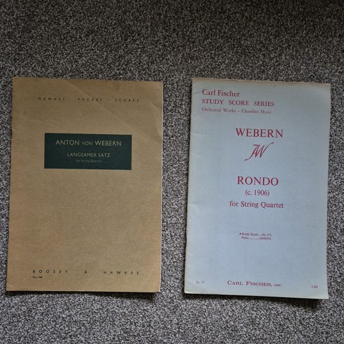 Webern langsamer satz - webern, hawkes