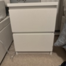 IKEA Malm 2-Drawer Bedside