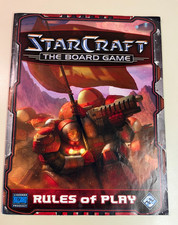 PARTS ONLY - Rules of Play / Manual ONLY for Starcraft the Board Game, READ