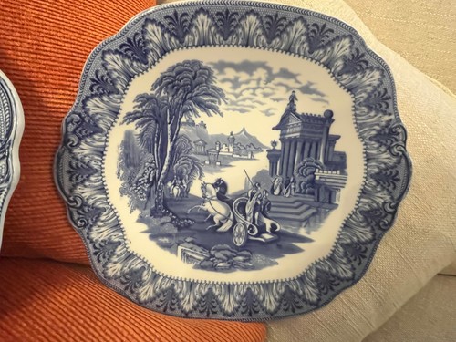 Vintage cauldon blue and - blue,
