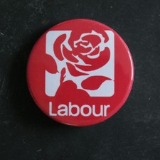 Labour Party Button Pin Badge