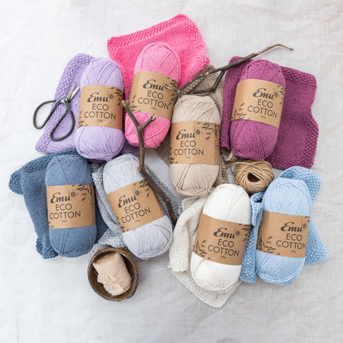 Emu eco cotton yarn - eco-cotton, dk