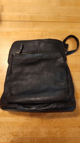 Credi black pebbled leather - black,