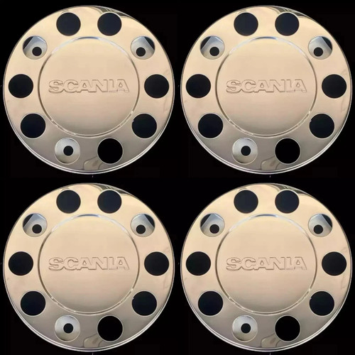 4pcs stainless steel wheel - steel,