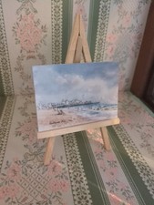 Miniature Painting and Easel Dolls House Decor Hand Painted
