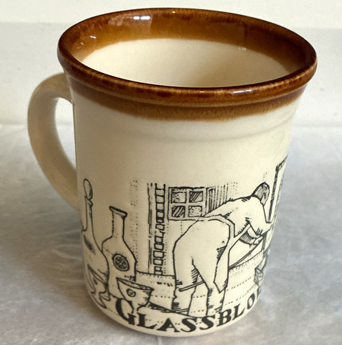 Biltons glass blowing - glass, mug